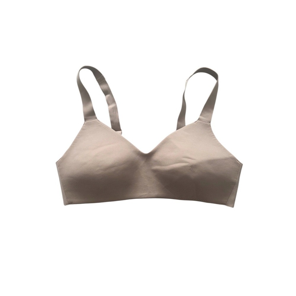 Lululemon Hold True Bra 32B Beige Minimalist Wireless Yoga Seamless Lounge NEW
